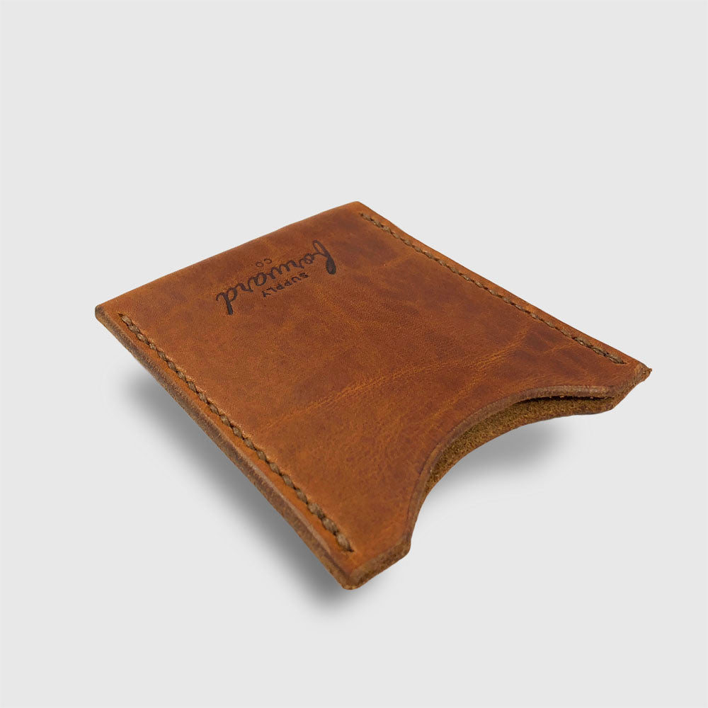 THE CARD HOLDER - English Tan