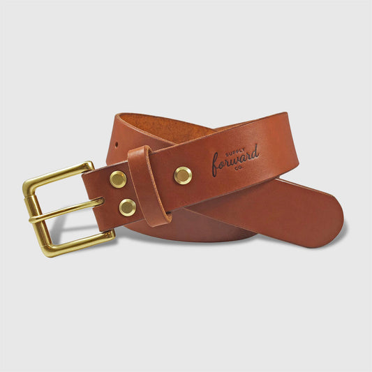 THE CLASSIC BELT - English Tan