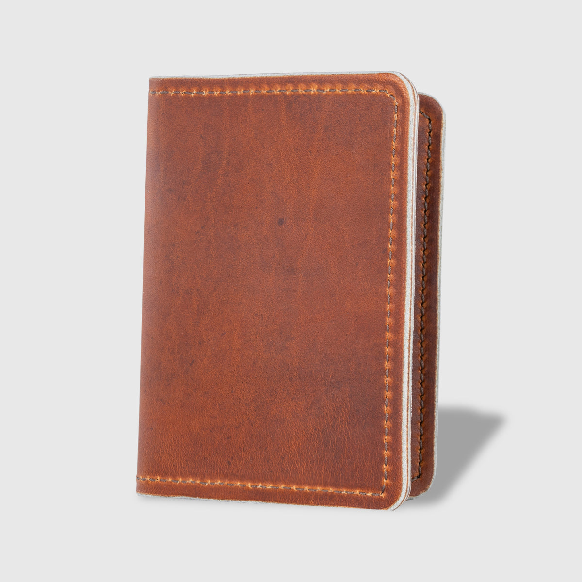 THE PASSPORT WALLET - English Tan