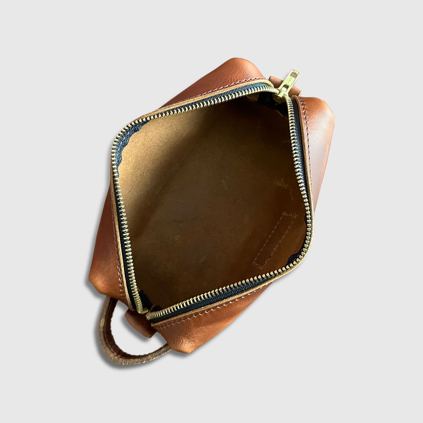 THE STASH BAG - English Tan