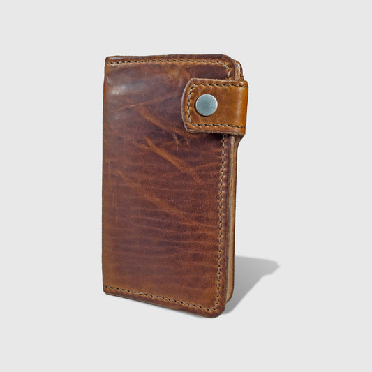 THE MID WALLET - English Tan