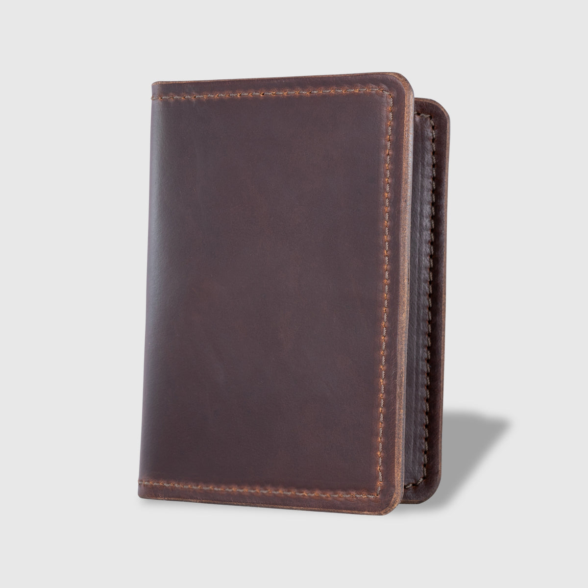 THE PASSPORT WALLET - Brown